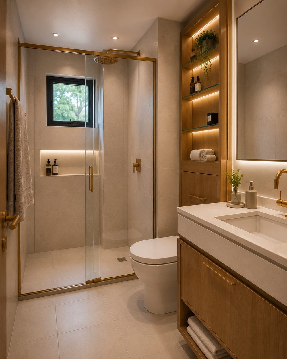 Studio Mobiliado - Banheiro